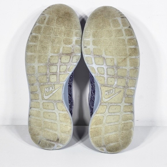 Nike iD Rare Roshe Run 855916-908 Women's Gray Purple Sneakers Shoes Size 7 - Picture 9 of 10